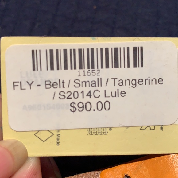 Fly London Tangerine Lule Leather Belt - Picture 8 of 8